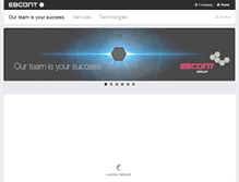 Tablet Screenshot of ebcont.com